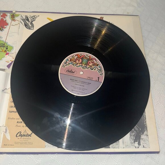 1972 The Capitol Children's Book & Record Library Children's Vinyl Record - Picture 5 of 6